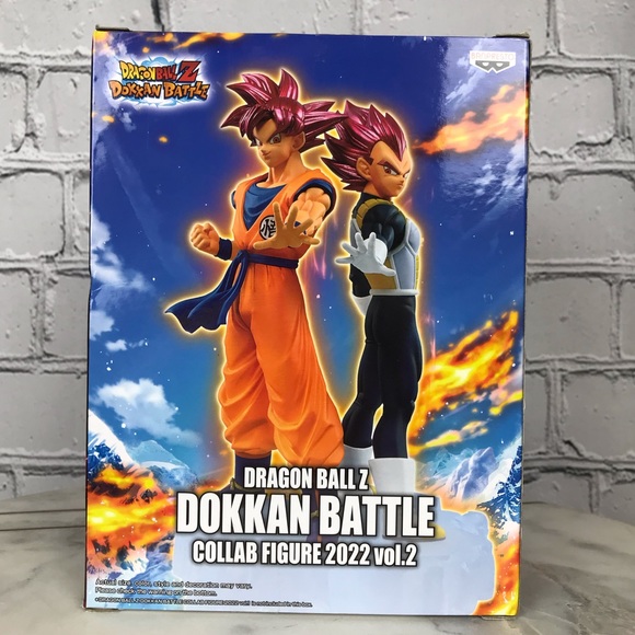 Banpresto Dragon Ball Z Dokkan Battle Collab Action Figure 2022 Vol. 2 Vegeta - Picture 4 of 9